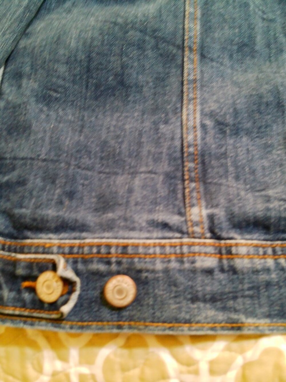 OLD NAVY LADIES DENIM JACKET GOOD CONDITION SIZE LARGE - Picture 3 of 6
